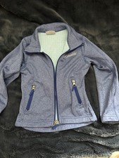 Columbia Girl's Blue Softshell Omni-wick Jacket 4/5 XXS
