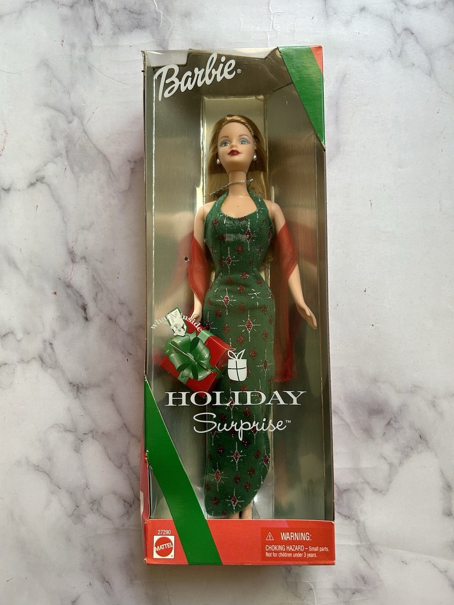 Mattel 2000 Holiday Surprise Barbie Doll