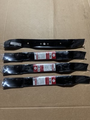 4 OEM HUSQVARNA CRAFTMAN 21'' ROUND HOLE PUSH MOWER BLADE 532199377 406712 161541