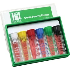 Extra-Fine Gutta Percha Points Box 100 Dental Use Multiple Sizes