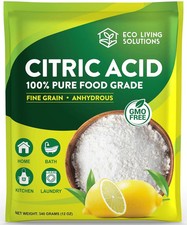 100 Citric Acid Powder - Food Grade  Citric Acid For Cleaning  Bath Bombs  G