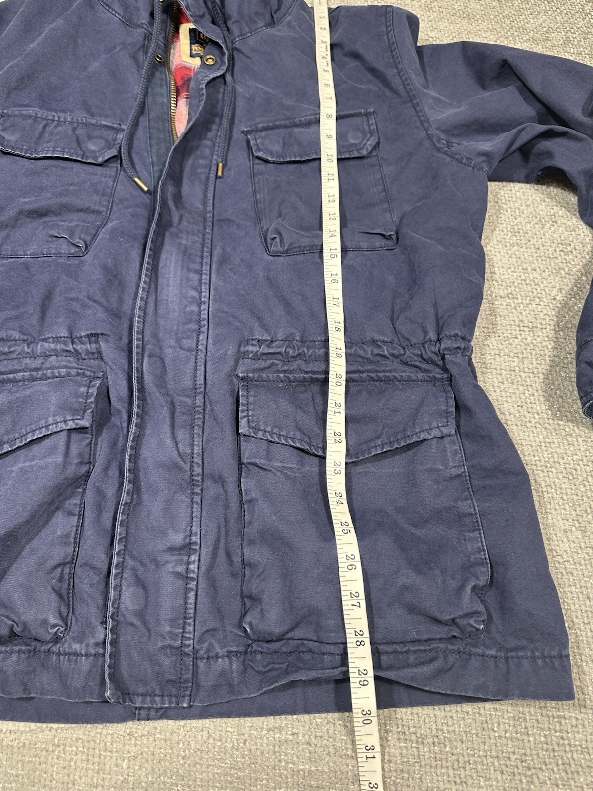 GAP Pendleton Jacket Mens Large Blue Fatigue Fiel… - image 5