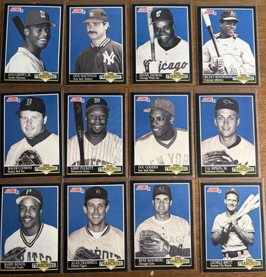 (26) CARD SET =  1991 SCORE  THE FRANCHISE  KEN GRIFFEY JR BONDS  LOADED