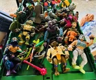 Vintage TMNT Teenage Mutant Ninja Turtles Figures Weapons Vehicle 40+ Set!