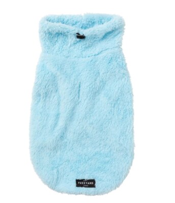 NEW TURTLE TEDDY DOG CAT SWEATER PREMIUM SOFT PLUSH TURTLE-NECK BLUE