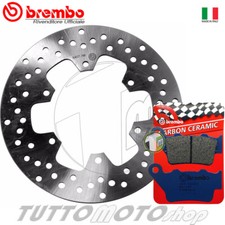 Disco freno + Pastiglie YAMAHA XT 660 Z Tenere 2008-2015 / KIT Brembo POSTERIORE