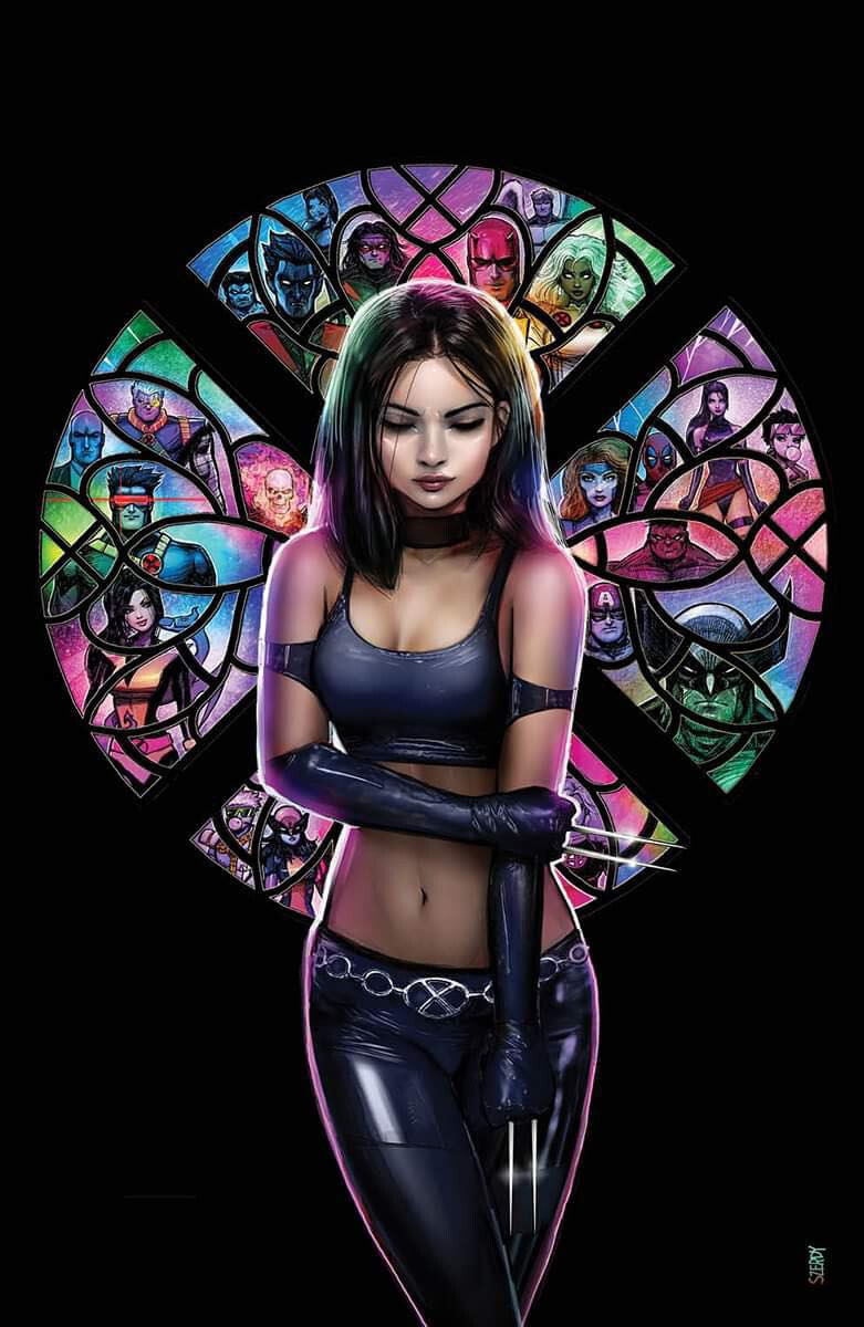 WOLVERINE #40 (NATHAN SZERDY EXCLUSIVE X-23 VIRGIN VARIANT)(2023) COMIC ~ Marvel