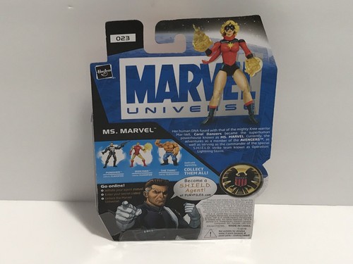 marvel universe 3.75 Ms. Marvel 023 Action Figure - Picture 3 of 3