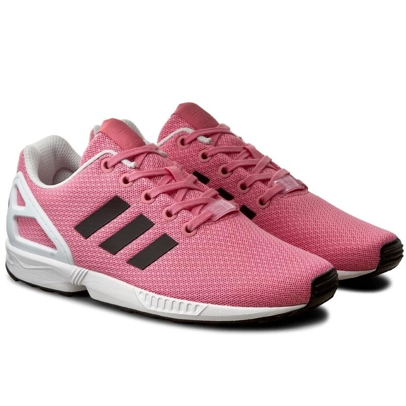 musicas Cien años cuerno Adidas ZX Flux J BB2409 Youth Kids Pink &amp; White Running Shoes Size US  6Y HS4079 | eBay