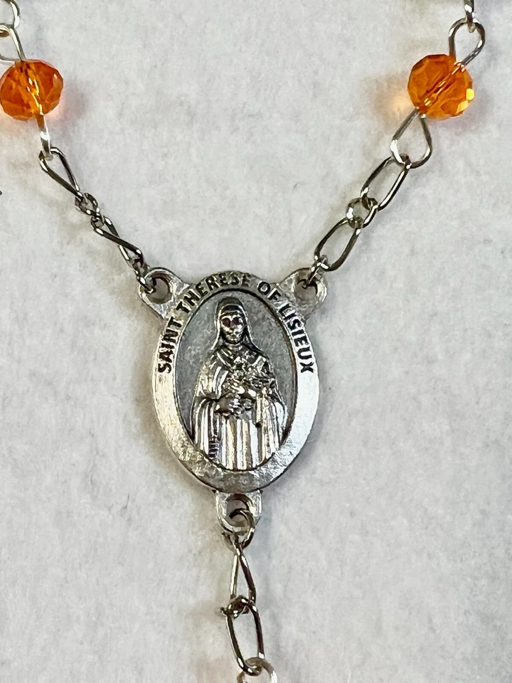 NEW YORK ISLANDERS ROSARY AUTO REARVIEW MIRROR ACCESSORY HOCKEY ORNAMENT NYC  - Image 4 of 4