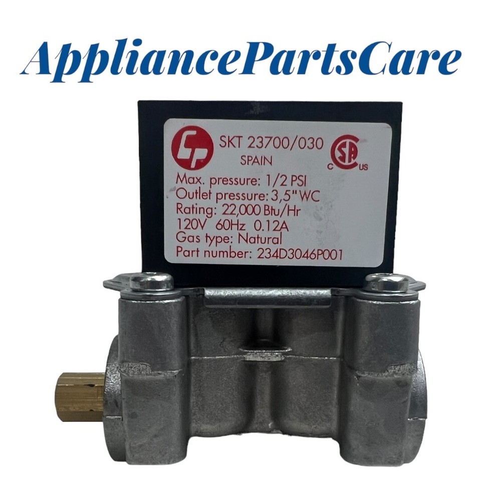 GE Dryer Gas Valve WE23X35318, 234D3046P001 eBay