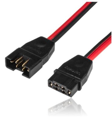 (56,33 EUR/m) PowerBox Systems - MPX-PIK Verlängerungskabel 2,5 mm² - 30 cm