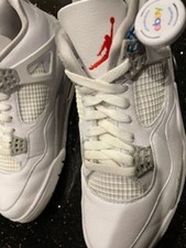 Jordan 4 Retro White Oreo 2021  CT8527-100 men's size 12 New shoes damaged box