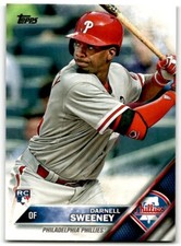 2016 Topps Series One Darnell Sweeney #157 RC Philadelphia Phillies