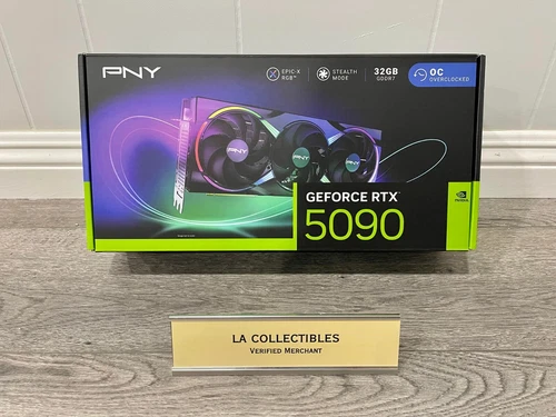 ✅ PNY GeForce RTX 5090 EPIC X Graphics Card (BRAND NEW) FREE 2-DAY SHIPPING 🚚