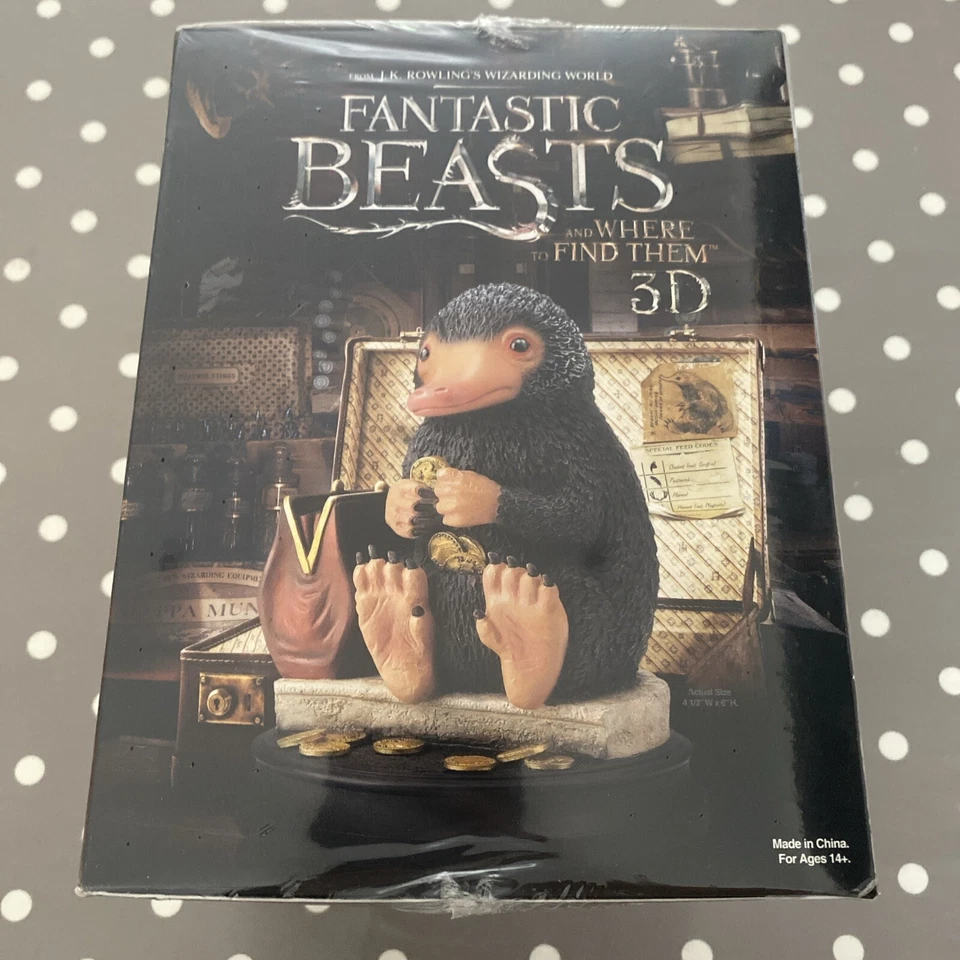 Fantastic Beasts Where To Find Them NEW SEALED 3D COLLECTORS BLU RAY & FIGURE - Image 2 of 4