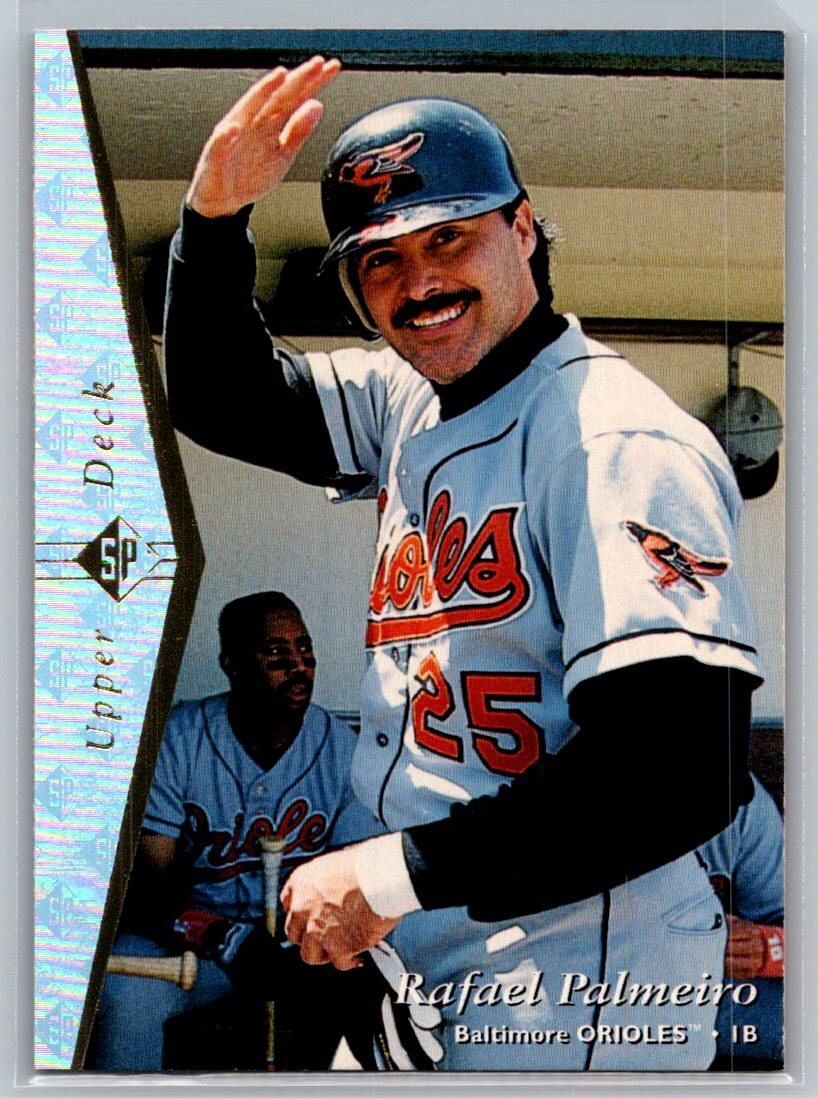 💎1995 SP Superbafoil Baseball #120 Rafael Palmeiro - Baltimore