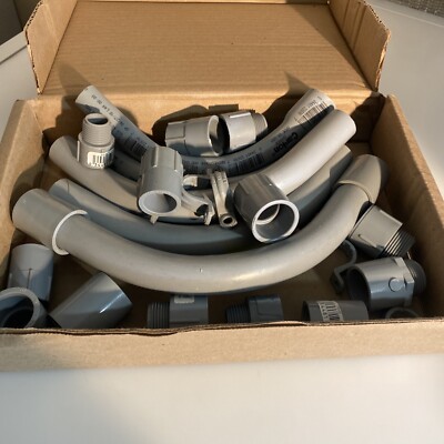 Carlon Pipes and Pipe Fittings Miscellaneous Lot h29a