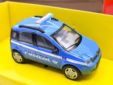 Modellino auto scala 1:43 Fiat Panda Polizia diecast modellismo statico nuovo