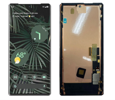 OLED For Google Pixel 6 Pro GLUOG G8VOU LCD Display Touch Screen