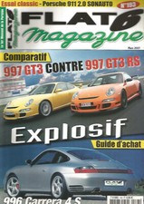 FLAT 6 MAG. N°193 997 GT3 VS 997 GT3 RS / 996 CARRERA 4 S / PORSCHE 911 2.0