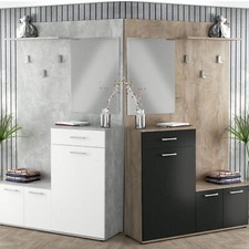 MOBILE INGRESSO MODERNO SPECCHIO APPENDIABITI ANTE CASSETTO MOD.SMERLADO