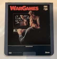 VTG WarGames 1983 CED Videodisc CBS FOX VIDEO/United Artists -Free Shipping