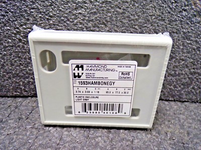 Beaglebone White, Black & Green ABS Plastic Enclosure