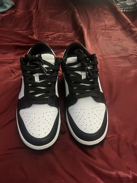 Size 9.5 - Nike Dunk Low Black White