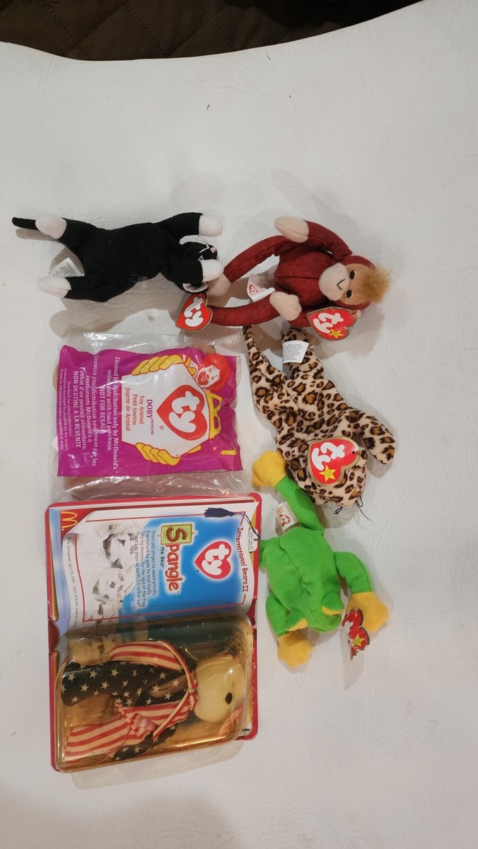 6 TY Teenie Beanie Babies McDonald's Happy Meal Various Campaigns