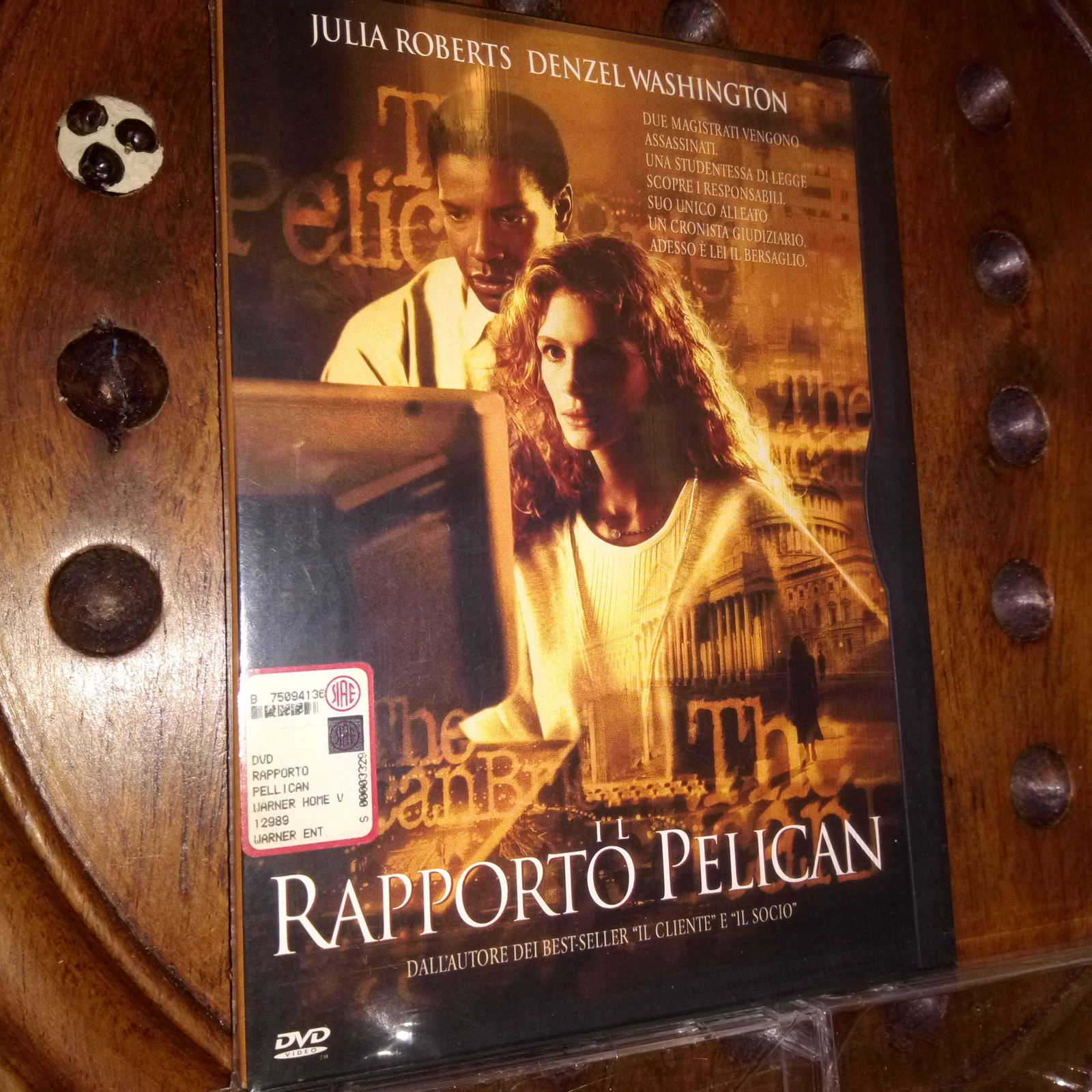Il Rapporto Pelican Snapper Dvd Nuovo