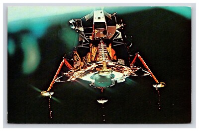 Postcard: Space: Lunar Module v2, NASA, Spacecraft, JFK Space Center - Unposted
