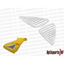 COPPIA GRIGLIE ODF AREAZIONE CARENE YAMAHA AEROX-MBK NITRO 50-100 1997-2012