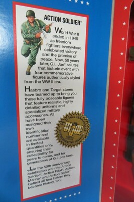 1995 VINTAGE GI JOE Action Soldier LIMITED ED Commemorative
