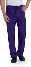 Landau Essentials Scrub Pant Unisex Medium Relaxed Fit 1-Pocket Drawstring 7602
