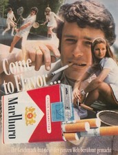 Marlboro Zigaretten - Reklame Werbeanzeige Original-Werbung 1970 (2)
