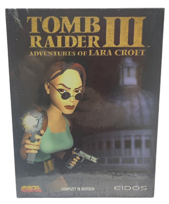   Tomb Raider III 3: Adventures of Lara Croft (PC) (DE) OVP BIG BOX  SEALED NEU 