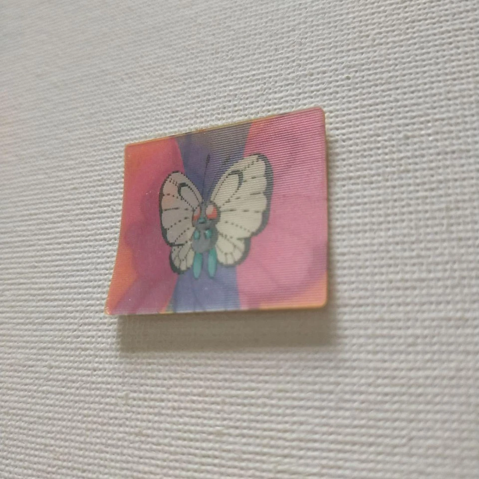 Pokemon Meiji Zoom Up Seal Sticker Butterfree Pokemon Card Japanese - Image 4 of 4