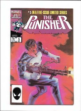 THE PUNISHER #5 [1986 VF-] FOUR-ISSUE LIMITED SERIES!   MIKE ZECK