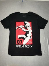 Y2K Naruto Shippuden Collection 2007 T-Shirt Kakashi Mens Size Large Anime Shirt