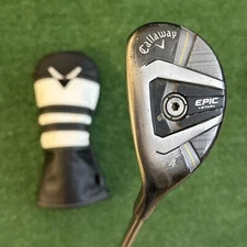 Callaway EPIC Star 4 Hybrid 22* Grand Bassara H55 Regular Flex LH 40.5”