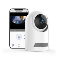 Baby Monitor, 360  Wireless 5G Nanny Cam with Safety Alerts