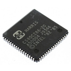 CS80C286-20 CPU  16-Bit  20MHz   CMOS   PLCC68 von Harris
