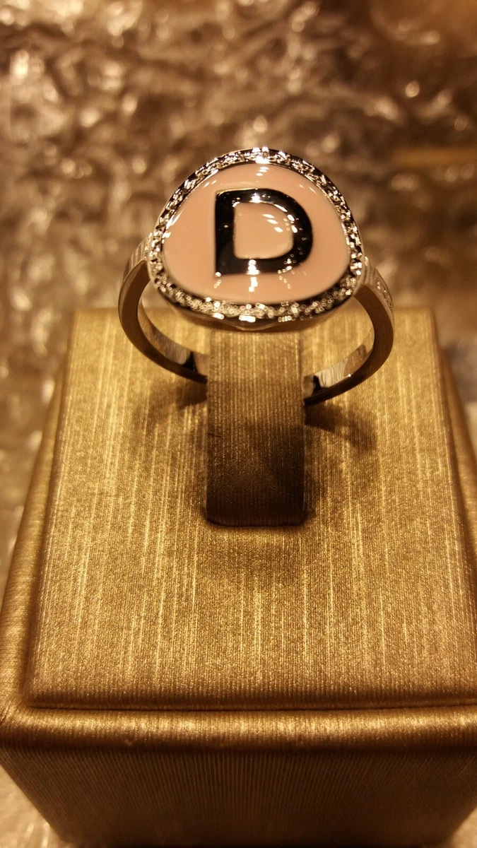 anello donna REBECCA lettera D SCONTO 55 eBay