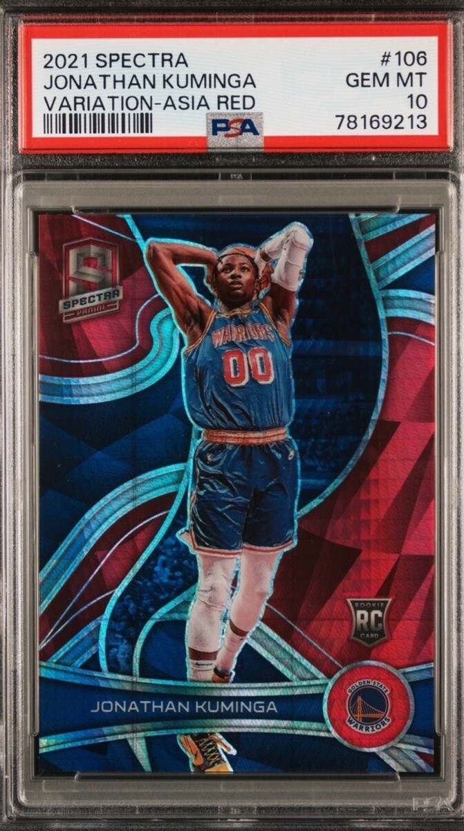 2021-22 Panini Spectra - Rookies Jonathan Kuminga #106 Asia