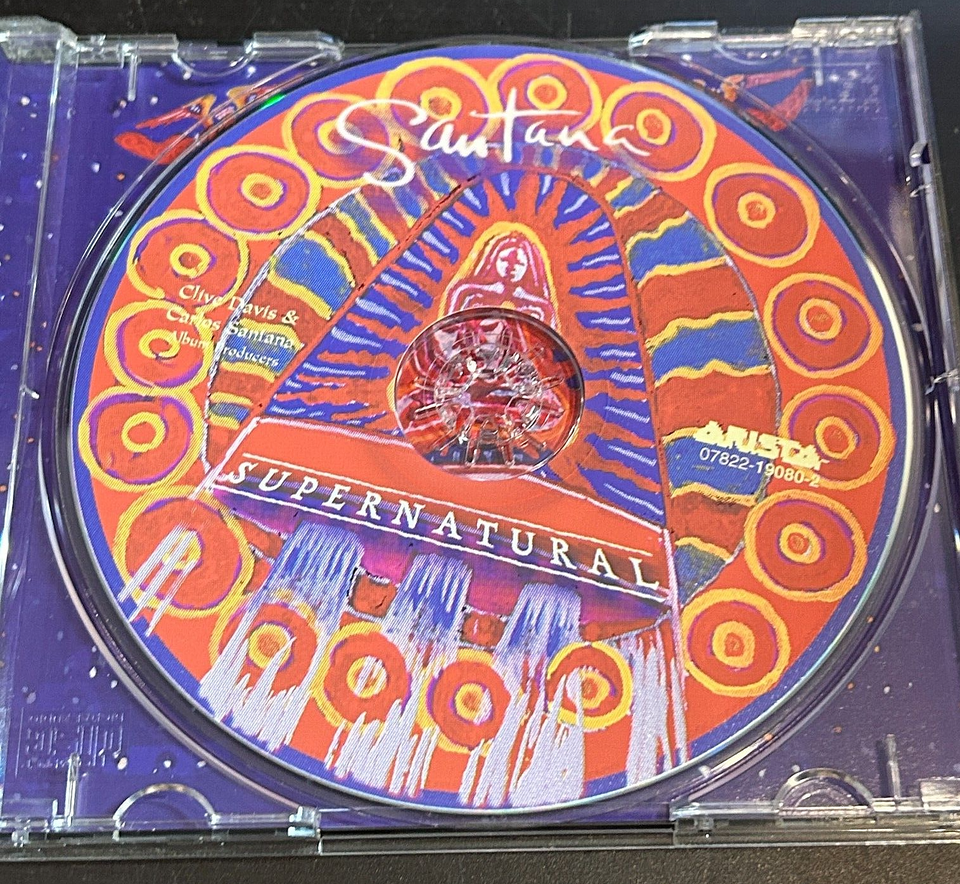 Santana Supernatural CD 2004 Rock Latin Pop Album Smooth Maria Maria ...
