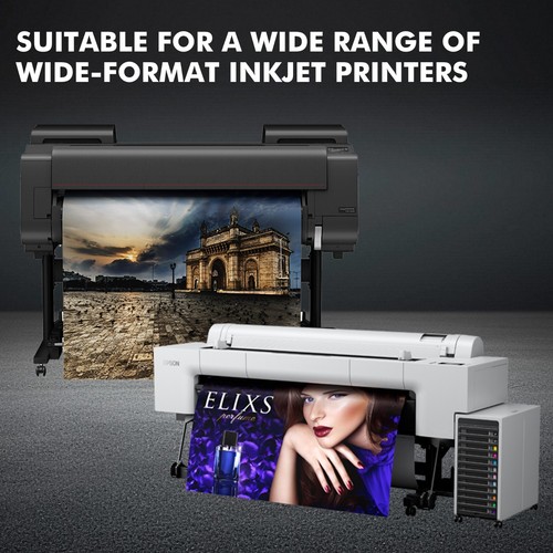 Koala Ultra Premium Glossy Photo Paper Roll 24 In X 110 Ft 72lb Inkjet Printers - Picture 4 of 13