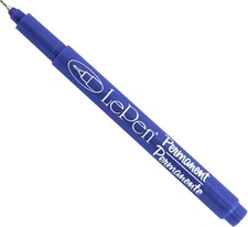Uchida Of America 4210-C-3 Le Pen Permanent Extra Fine Pen, Blue