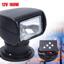 360° Remote Control Spotlight For Boat Truck Car Marine Searchlight 12V 100W New