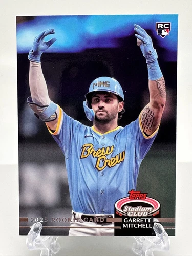 2023 Stadium Club Garrett Mitchell 1992 Rookie Design Variation #20 Brewers